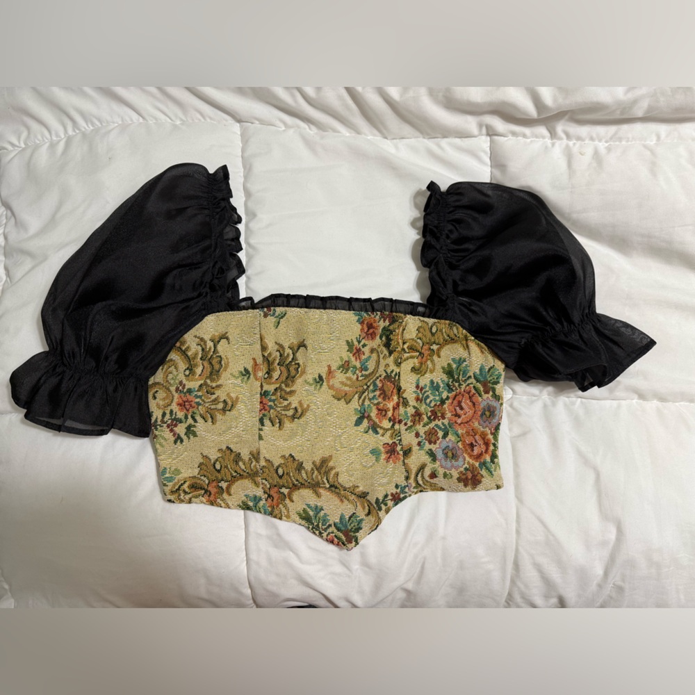 Tapestry Corset Top